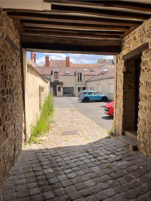 Studio Duplex Hypercentre Au Calme Avec Parking Fontainebleau Buitenkant foto